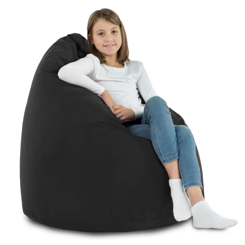 Poltrona Pouf Sacco XL Grande - Velluto Soft – vista 29