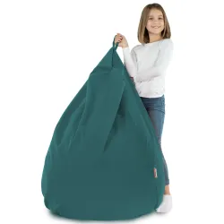 Poltrona Pouf Sacco XL Grande - Velluto Soft – vista 76