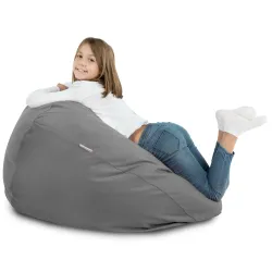 Poltrona Pouf Sacco XL Grande - Velluto Soft – vista 71