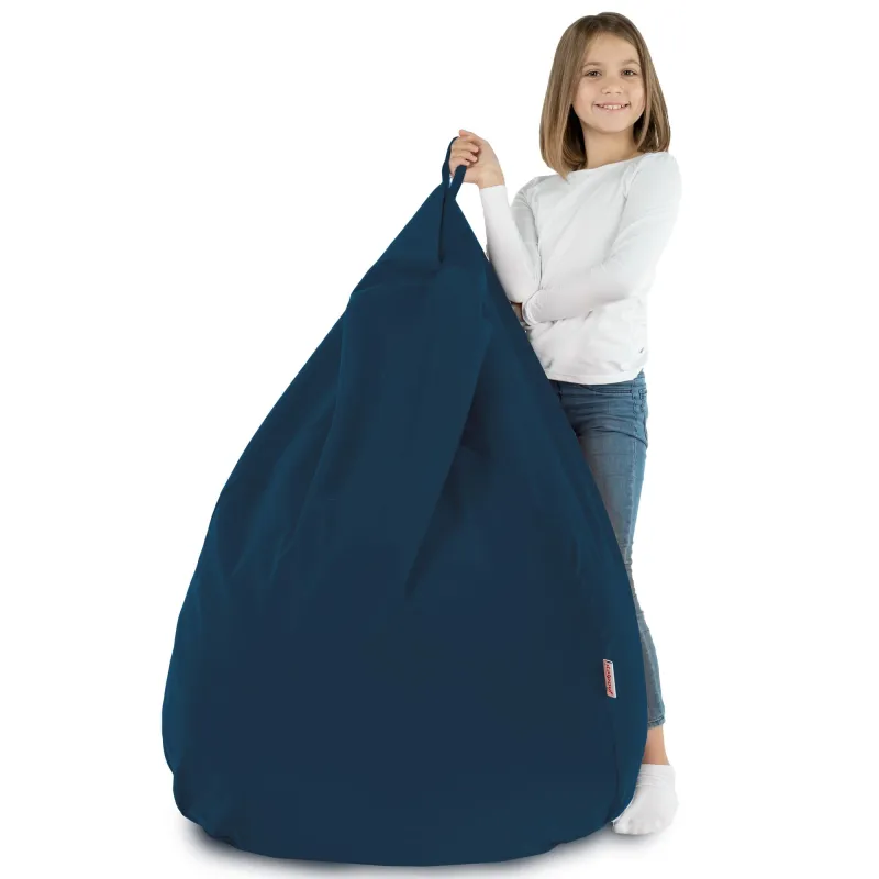 Poltrona Pouf Sacco XL Grande - Velluto Soft – vista 77