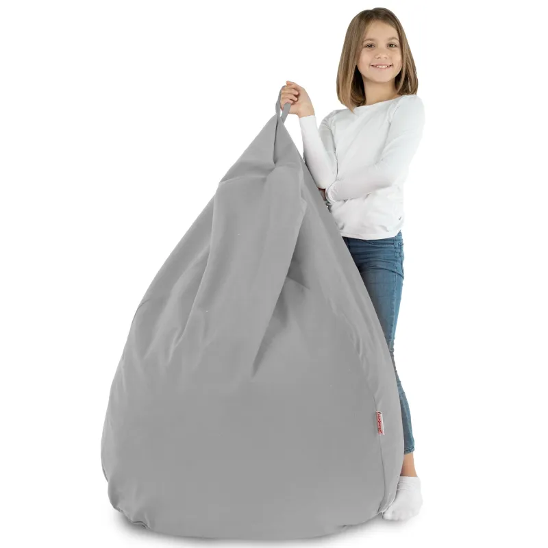 Poltrona Pouf Sacco XL Grande - Velluto Soft – vista 75