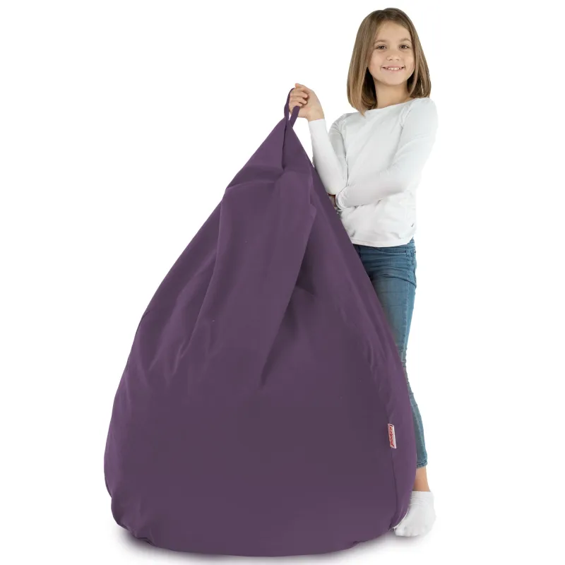 Poltrona Pouf Sacco XL Grande - Velluto Soft – vista 74
