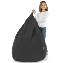 Poltrona Pouf Sacco XL Grande - Velluto Soft – vista 73