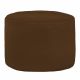 Marrone scuro Pouf Soggiorno Cilindro Moderno