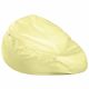 Crema Pouf Sacco Gigante XXL Ecopelle