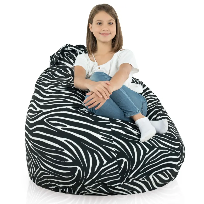 Poltrona Pouf Sacco XL Grande - Tessuto Stampato Premium – vista 67