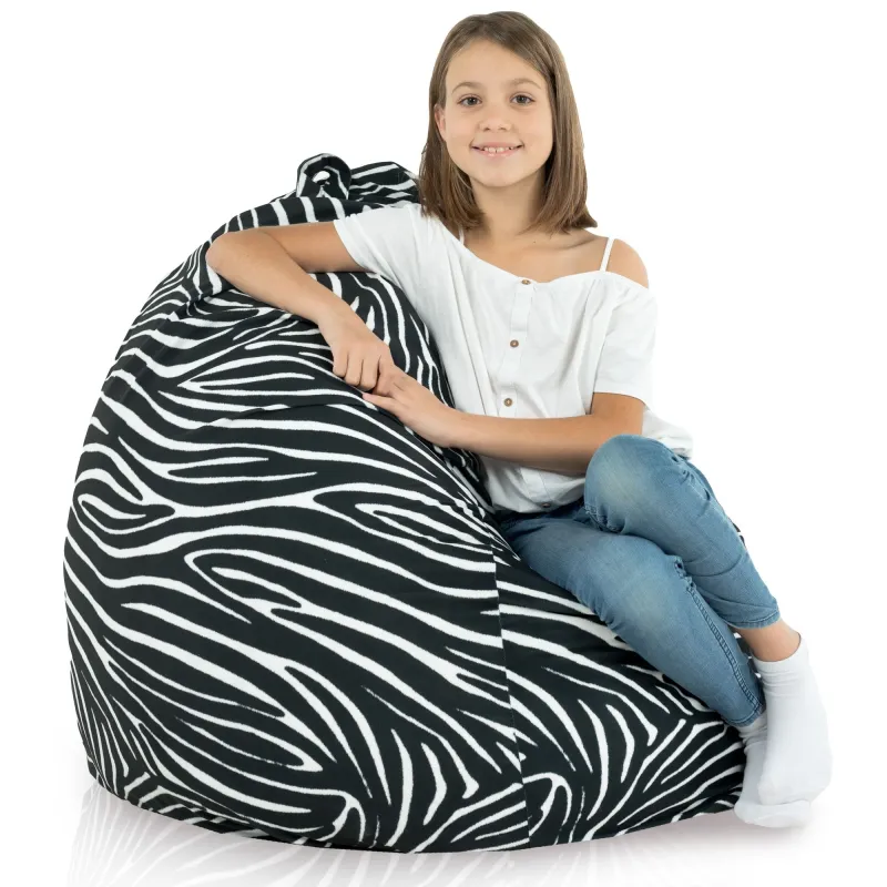 Poltrona Pouf Sacco XL Grande - Tessuto Stampato Premium – vista 92