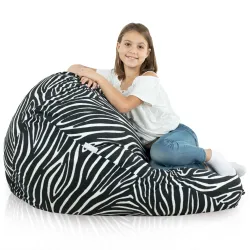 Poltrona Pouf Sacco XL Grande - Tessuto Stampato Premium – vista 118