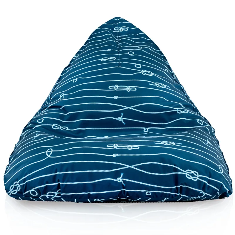Poltrona Pouf Sacco Seduta XL Bermuda - Tessuto Stampato Premium – vista 28