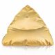 Poltrona Sacco Oro Bermuda Pouf Elegante