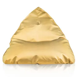 Poltrona Sacco Oro Bermuda Pouf Elegante