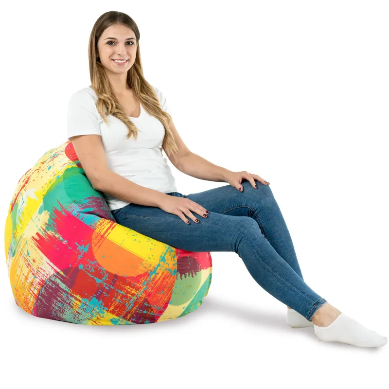 Cuscino da Pavimento Rotondo - Outdoor Pro per esterno Impermeabile – vista 4