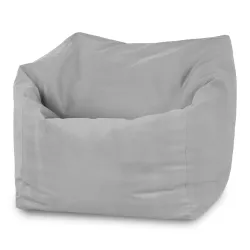 Poltrona Pouf Sacco Seduta da Terra Cubo Amalfi - Velluto Soft