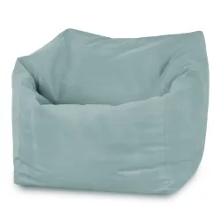Poltrona Pouf Sacco Seduta da Terra Cubo Amalfi - Velluto Soft