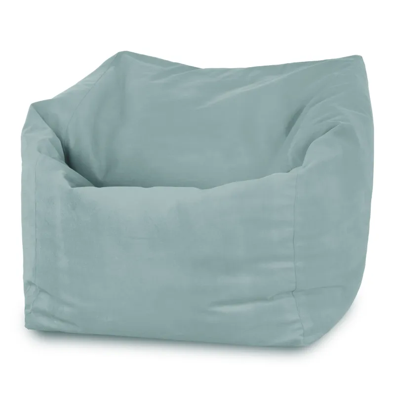 Poltrona Pouf Sacco Seduta da Terra Cubo Amalfi - Velluto Soft – vista 14
