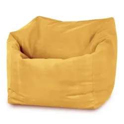 Poltrona Pouf Sacco Seduta da Terra Cubo Amalfi - Velluto Soft