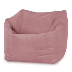 Poltrona Pouf Sacco Seduta da Terra Cubo Amalfi - Velluto Soft