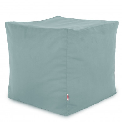 Menta Pouf Cubo Velluto