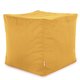 Senape Pouf Cubo Velluto