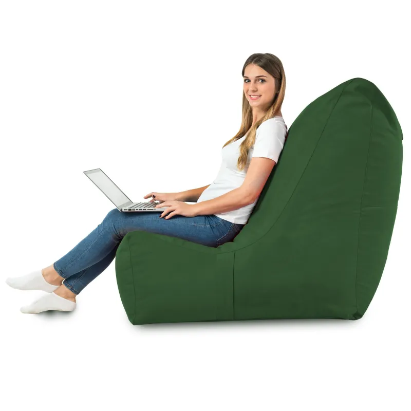 Poltrona Pouf Sacco Relax XXL Disinto - Velluto Soft – vista 34