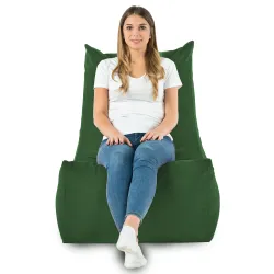 Poltrona Pouf Sacco Relax XXL Disinto - Velluto Soft – vista 50