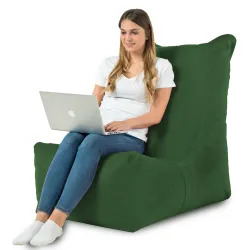 Poltrona Pouf Sacco Relax XXL Disinto - Velluto Soft – vista 66