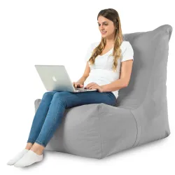 Poltrona Pouf Sacco Relax XXL Disinto - Velluto Soft – vista 21