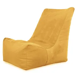 Poltrona Pouf Sacco Relax XXL Disinto - Velluto Soft