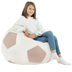 Poltrona Pouf Pallone da Calcio XL per Bambini - Soft Velluto – vista 15