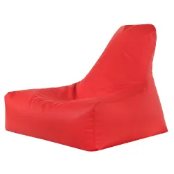 Poltrona Pouf Sacco con Schienale Bali - Ecopelle