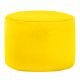 Nero Pouf Ecopelle Moderno