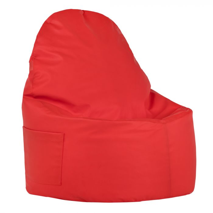 Poltrona Sacco Porto Rosso Ecopelle