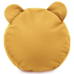 Pouf Poggiapiedi Rotondo per bambini Teddy - Velluto Soft