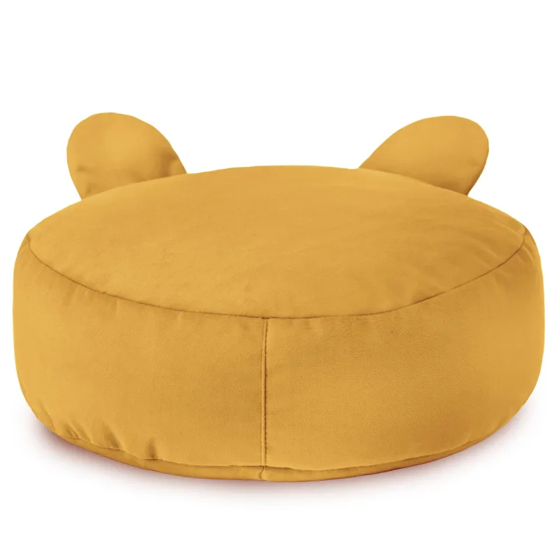 Pouf Poggiapiedi Rotondo per bambini Teddy - Velluto Soft – vista 19