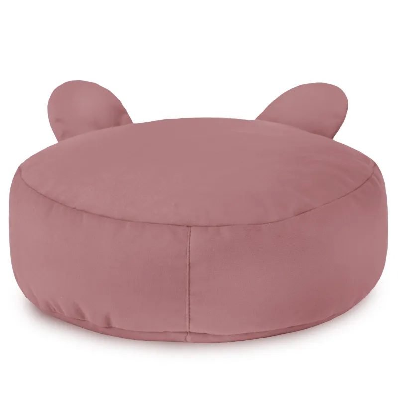 Pouf Poggiapiedi Rotondo per bambini Teddy - Velluto Soft – vista 20