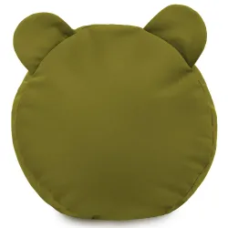 Pouf Poggiapiedi Rotondo per bambini Teddy - Velluto Soft