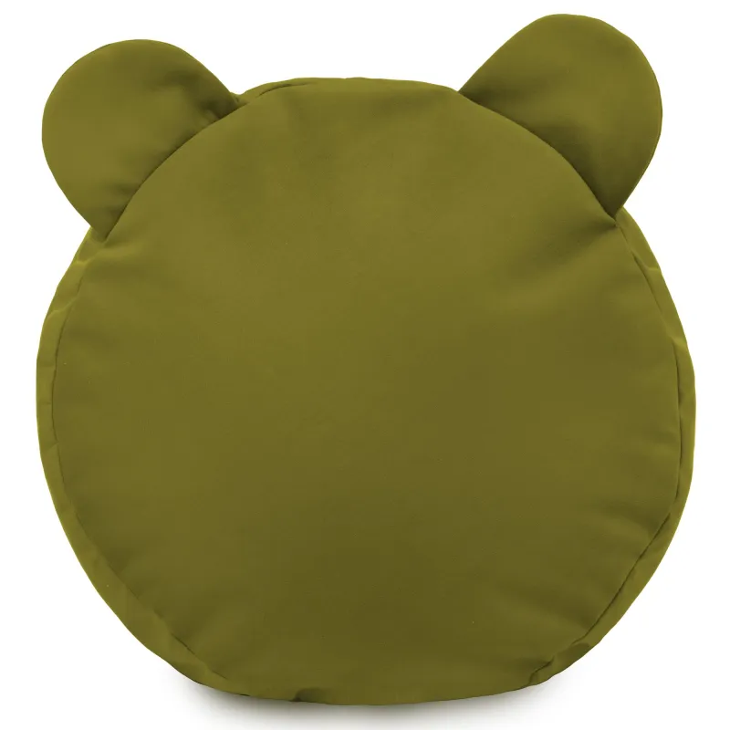 Pouf Poggiapiedi Rotondo per bambini Teddy - Velluto Soft – vista 7