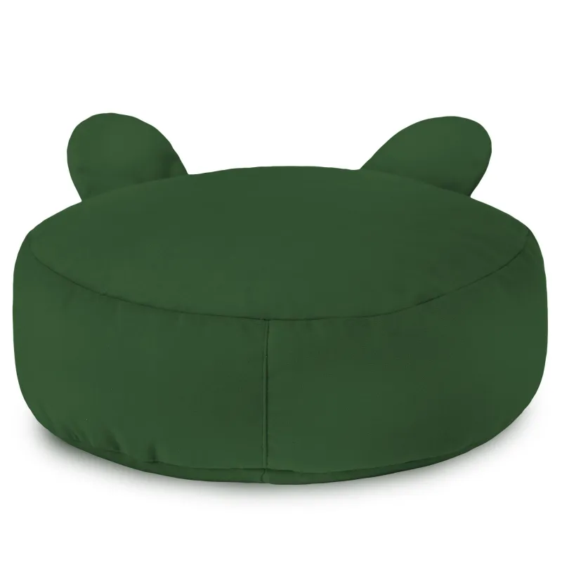 Pouf Poggiapiedi Rotondo per bambini Teddy - Velluto Soft – vista 24