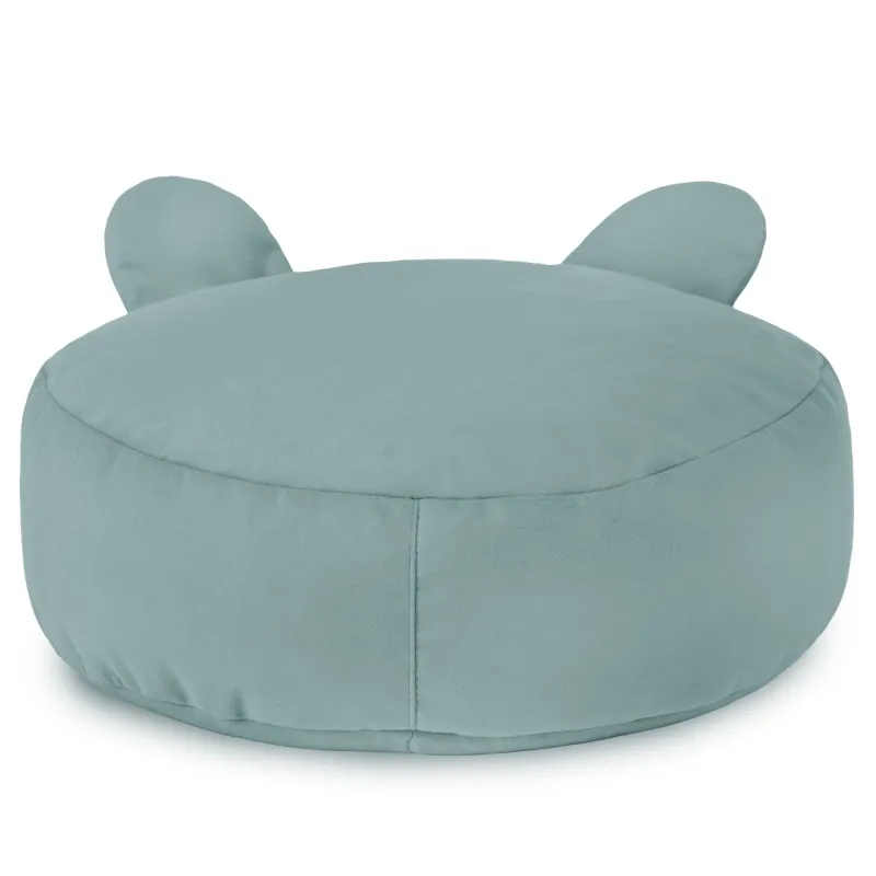 Pouf Poggiapiedi Rotondo per bambini Teddy - Velluto Soft – vista 25