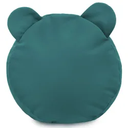 Pouf Poggiapiedi Rotondo per bambini Teddy - Velluto Soft