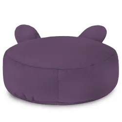 Pouf Poggiapiedi Rotondo per bambini Teddy - Velluto Soft – vista 27