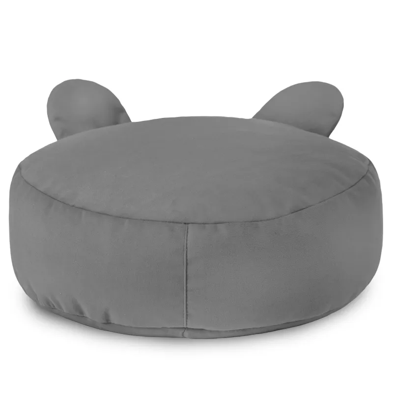 Pouf Poggiapiedi Rotondo per bambini Teddy - Velluto Soft – vista 30
