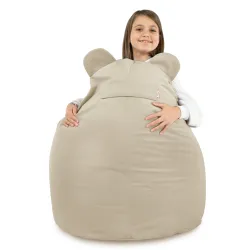 Poltrona pouf versatile per bambini, adatta anche per esterni
