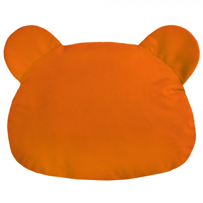Cuscino Orsetto Teddy Arancione Velluto
