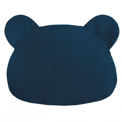 Cuscino Orsetto Teddy Blu Scuro Velluto
