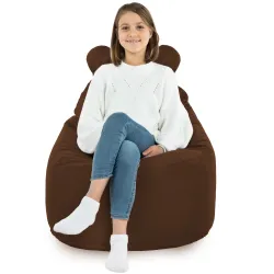Poltrona Pouf Sacco per bambini Teddy - Velluto Soft – vista 49