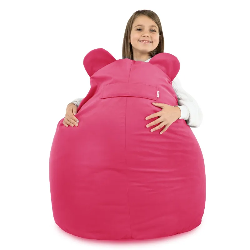 Poltrona Pouf Sacco per bambini Teddy - Velluto Soft – vista 68
