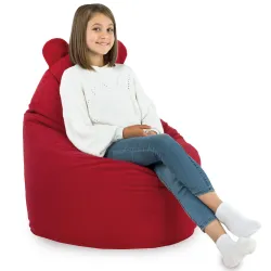 Poltrona Pouf Sacco per bambini Teddy - Velluto Soft – vista 37
