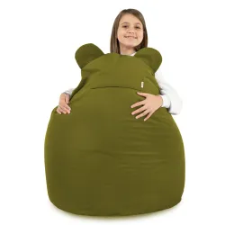 Poltrona Pouf Sacco per bambini Teddy - Velluto Soft – vista 70