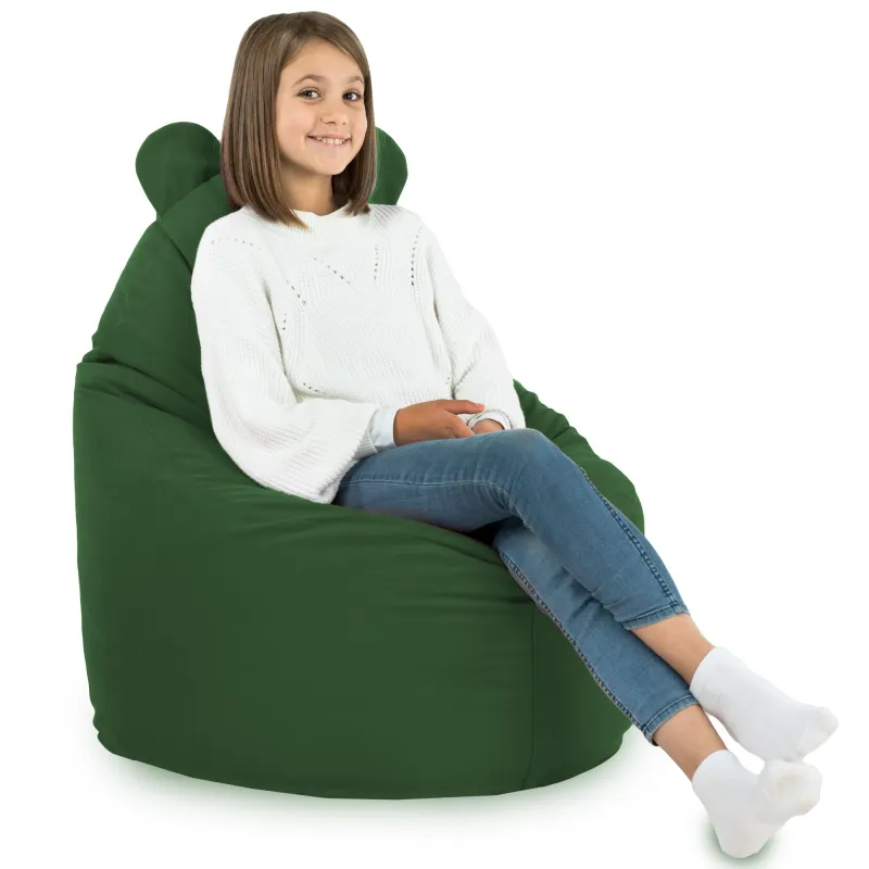Poltrona Pouf Sacco per bambini Teddy - Velluto Soft – vista 39